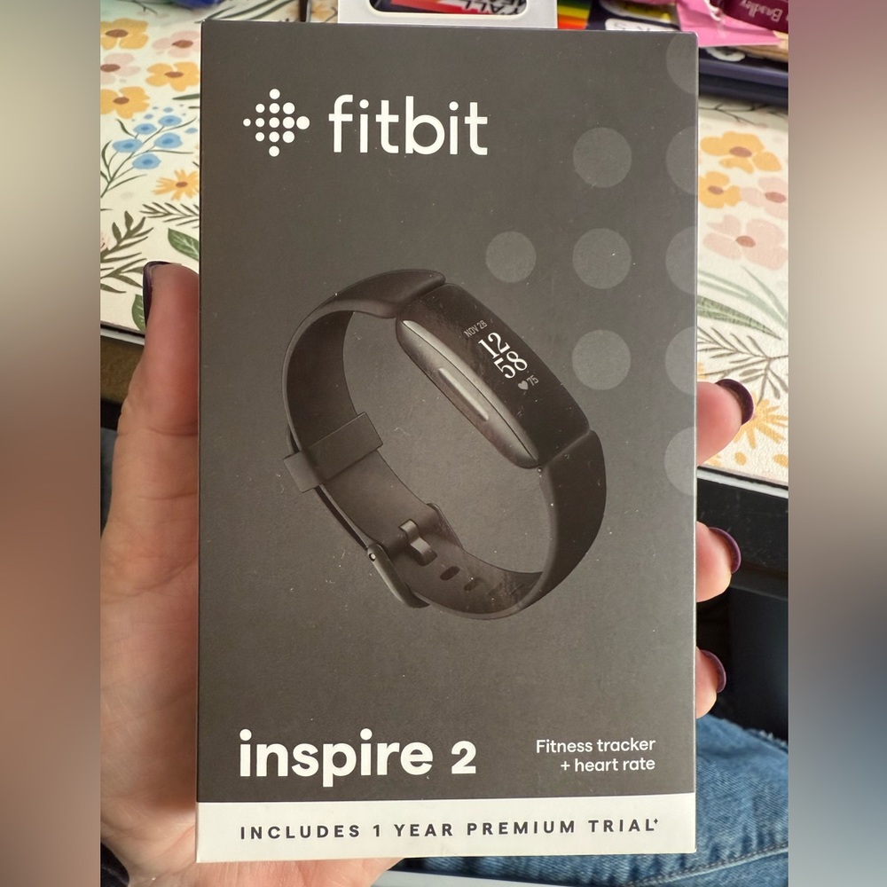 Fitbit Inspire 2 Black Smartwatch NEW IN UNOPENED BOX